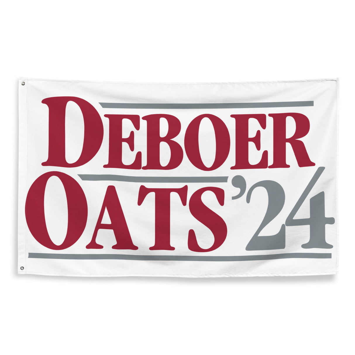 Alabama "DeBoer/Oats '24" Flag